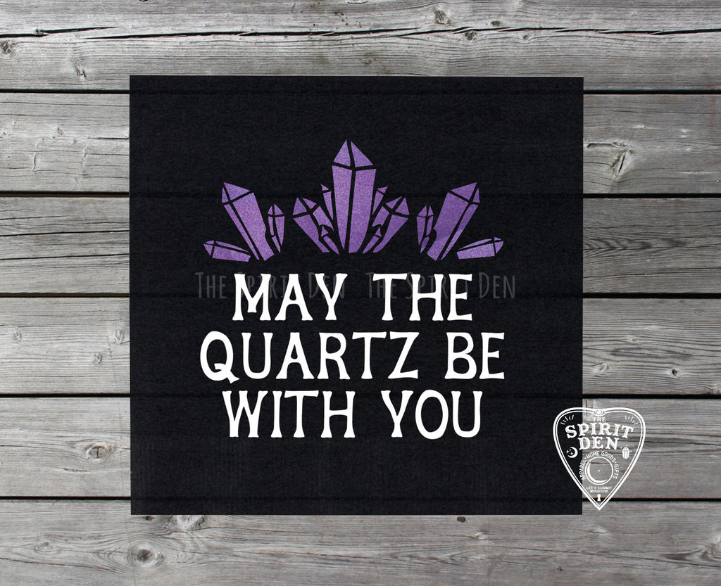 May The Quartz Be With You Altar Cloth 