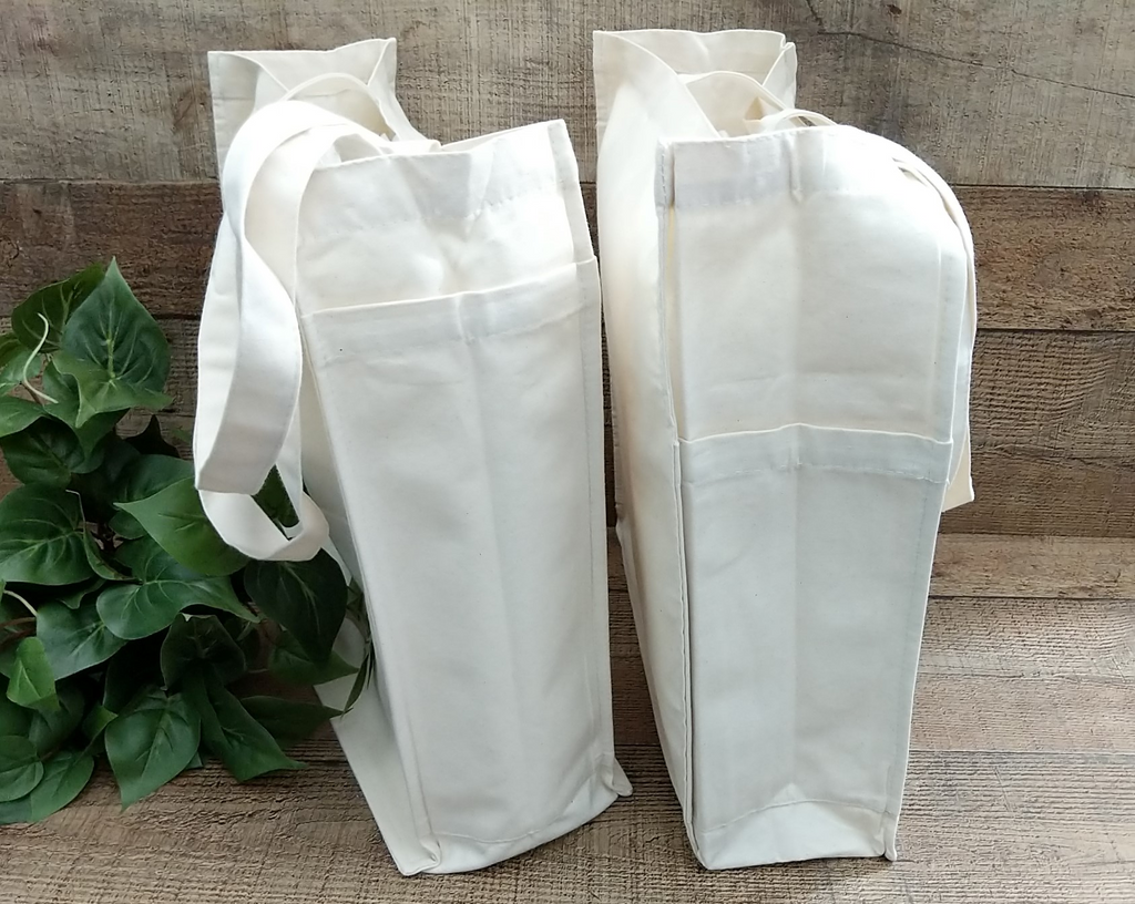Reiki Principles Cotton Canvas Market Bag - The Spirit Den