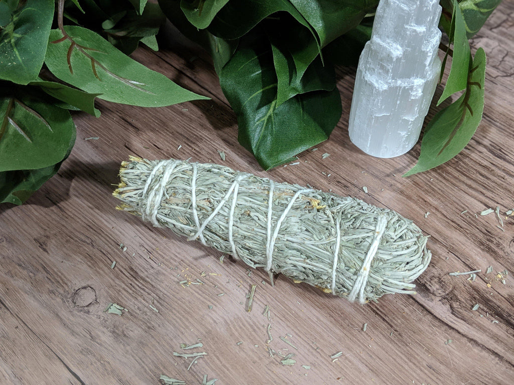 Mountain Sage & Palo Santo Wood Powder Smudge Stick/Bundle - The Spirit Den