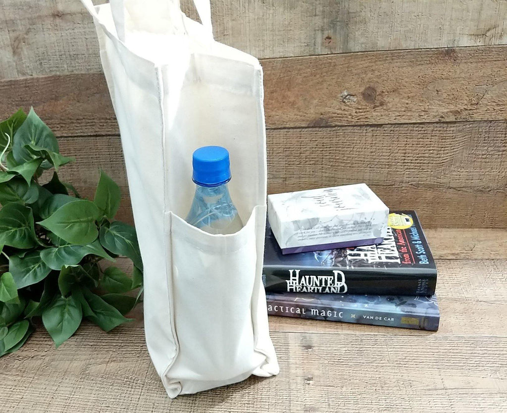 Book Nerd Cotton Canvas Book Bag - The Spirit Den