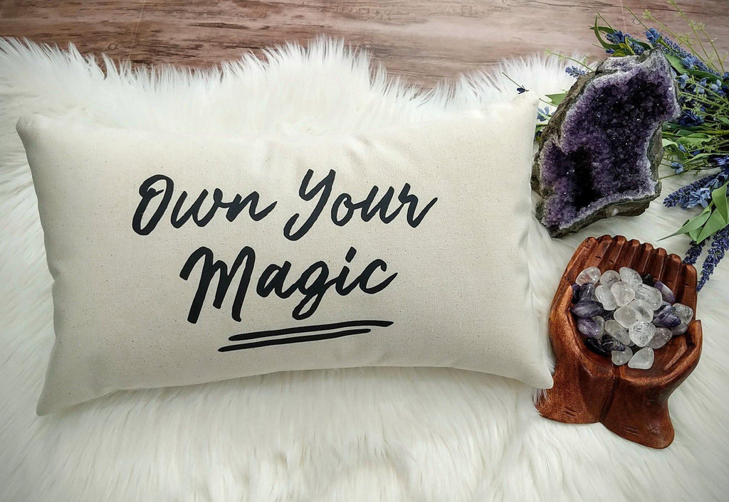 Own Your Magic Lumbar Pillow - The Spirit Den