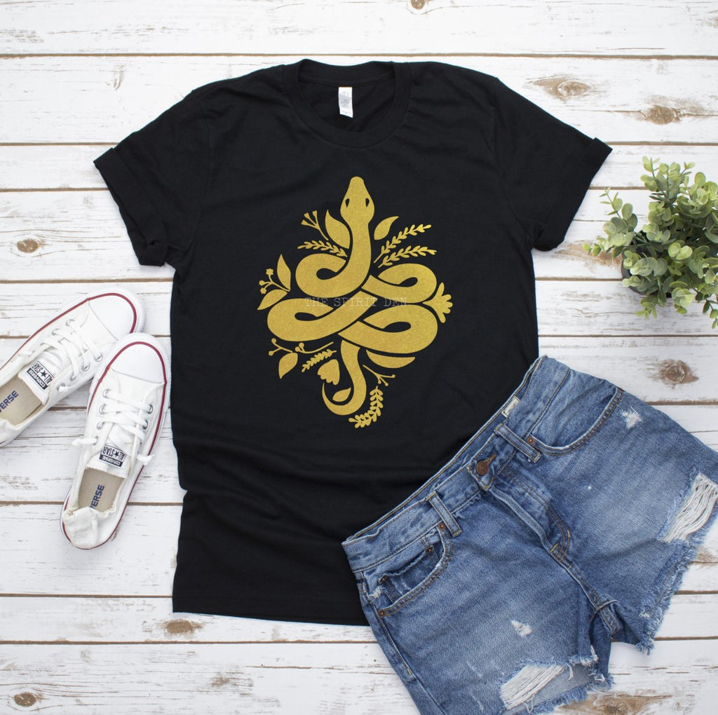 Floral Serpent T-Shirt