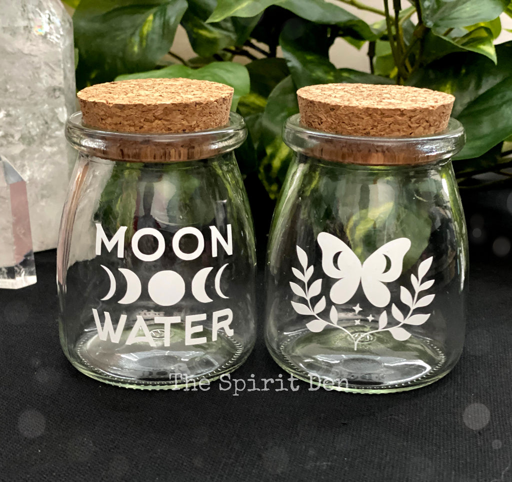 Moon Water Jar | Herb Jar | 7oz