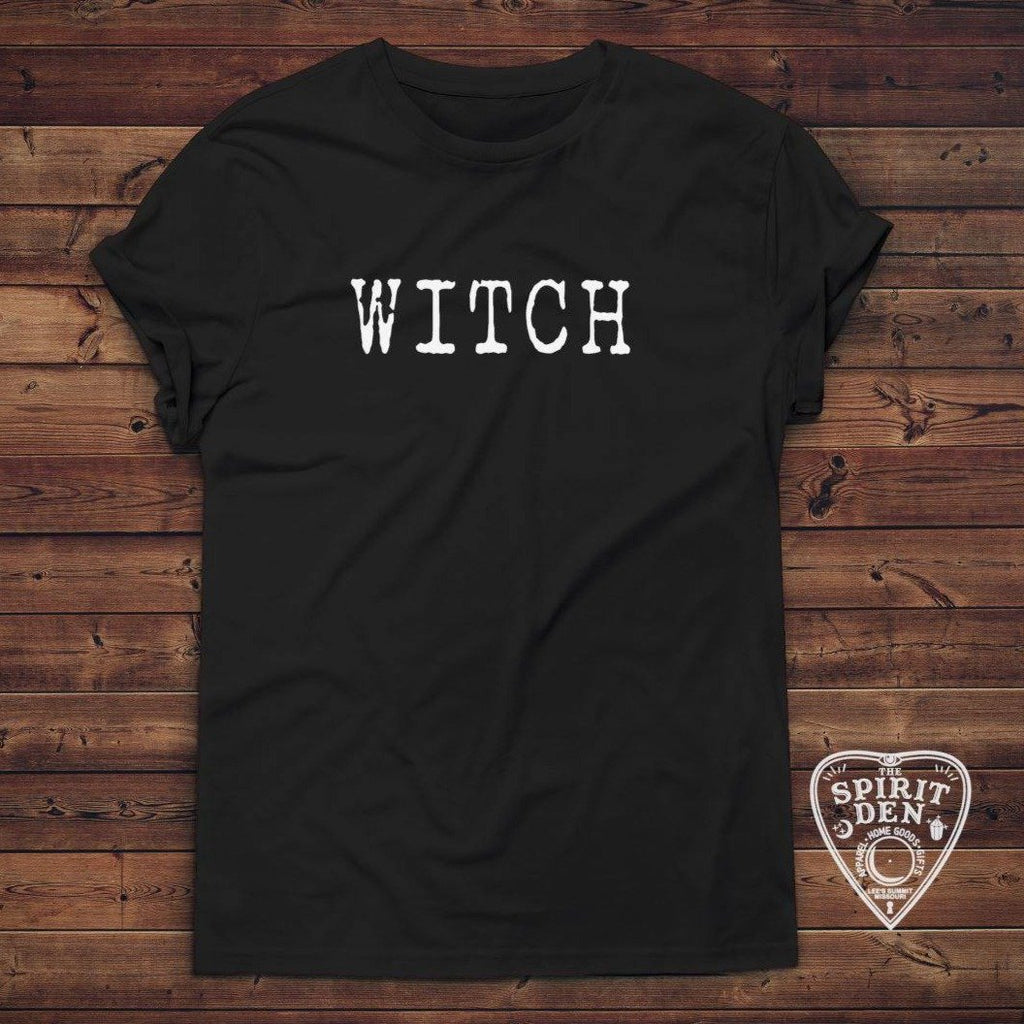 WITCH T-Shirt Extended Sizes - The Spirit Den