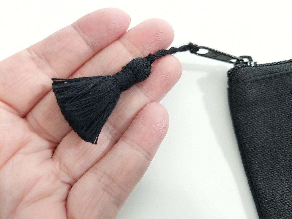 Pendulum Chart Black Zipper Bag 
