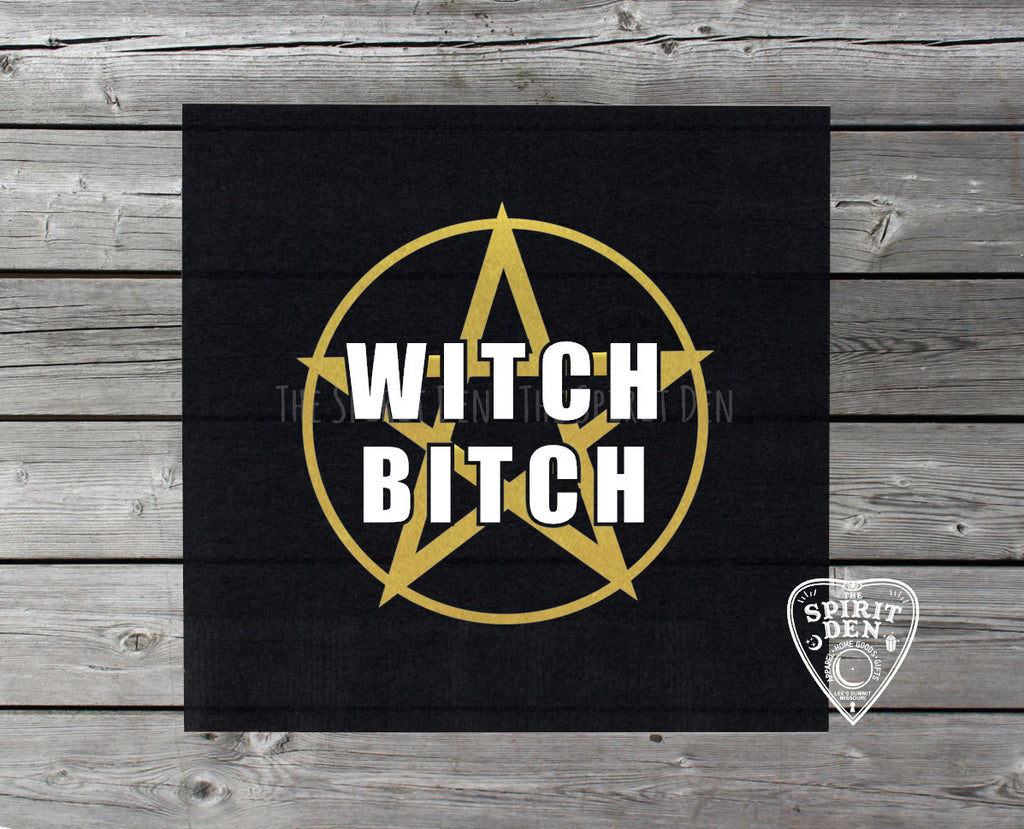 Witch Bitch Altar Cloth 