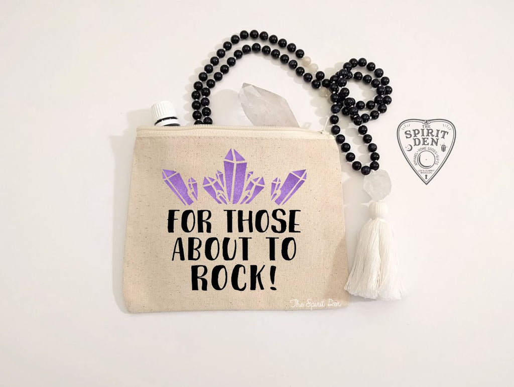 For Those About To Rock Canvas Zipper Bag 