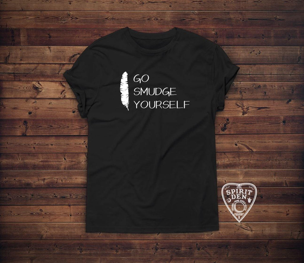 Go Smudge Yourself Feather T-Shirt 