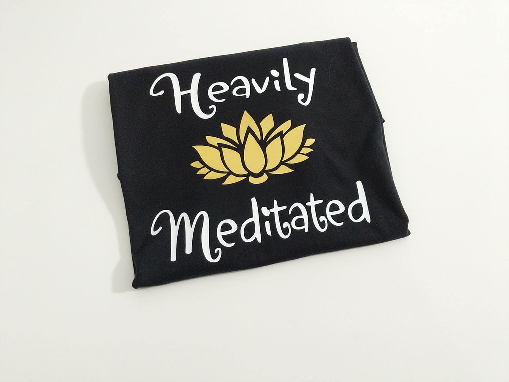 Heavily Meditated Lotus T-Shirt - The Spirit Den
