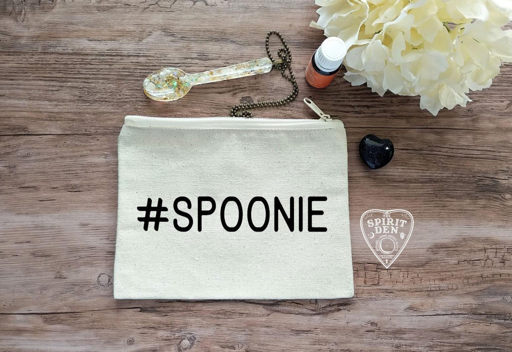 Spoonie Canvas Zipper Bag 