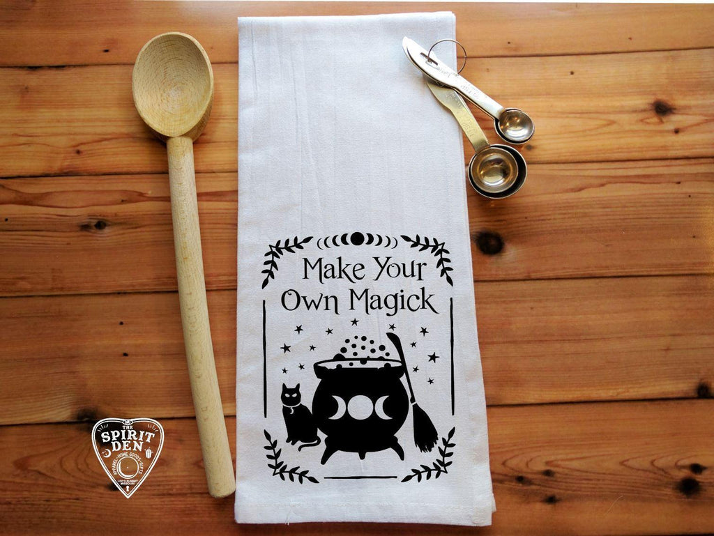 Make Your Own Magick Flour Sack Towel - The Spirit Den
