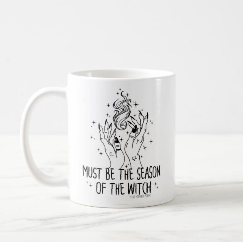 Must Be The Season Of The Witch White Mug
