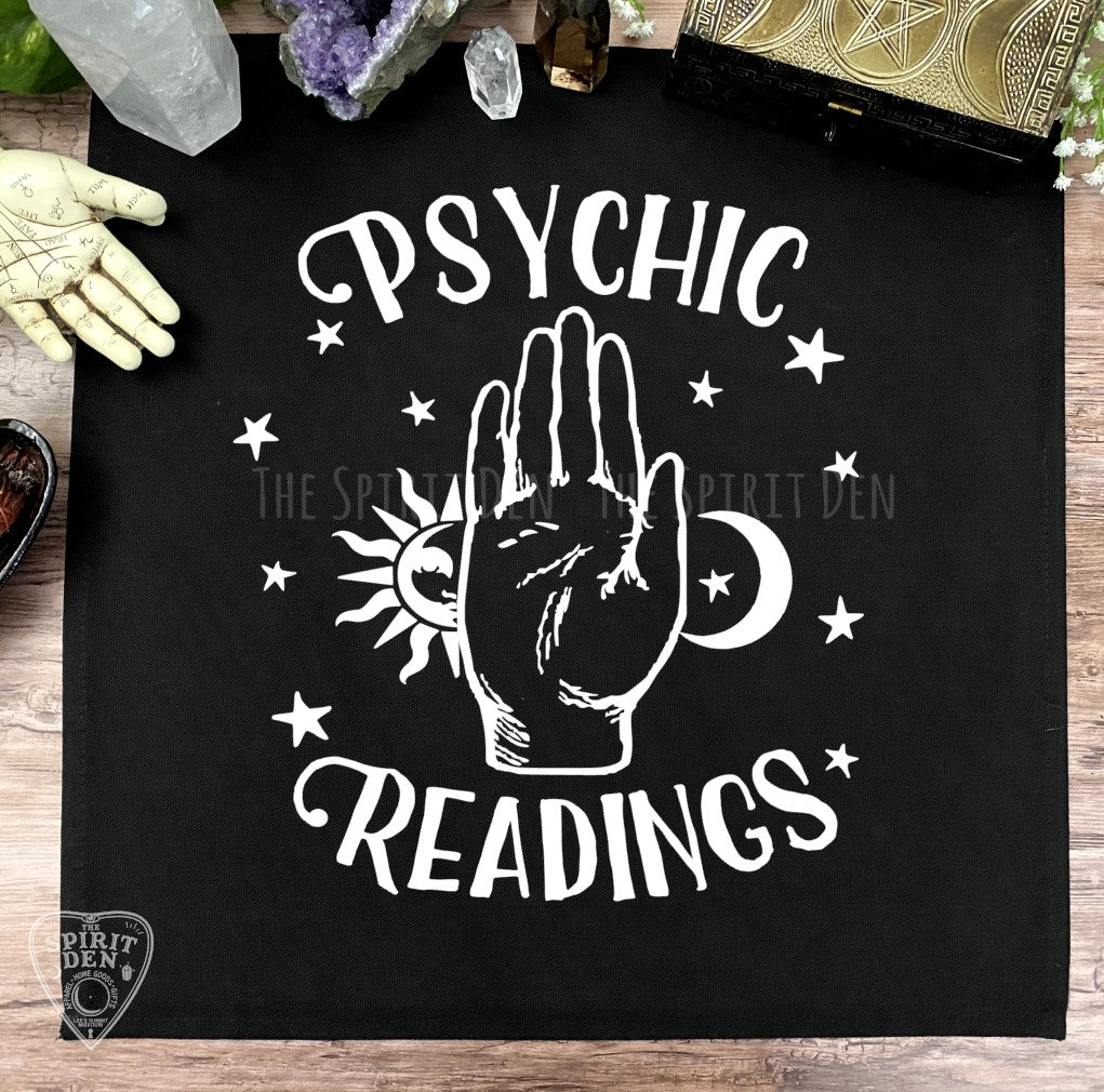 Psychic Readings Hand Altar Cloth
