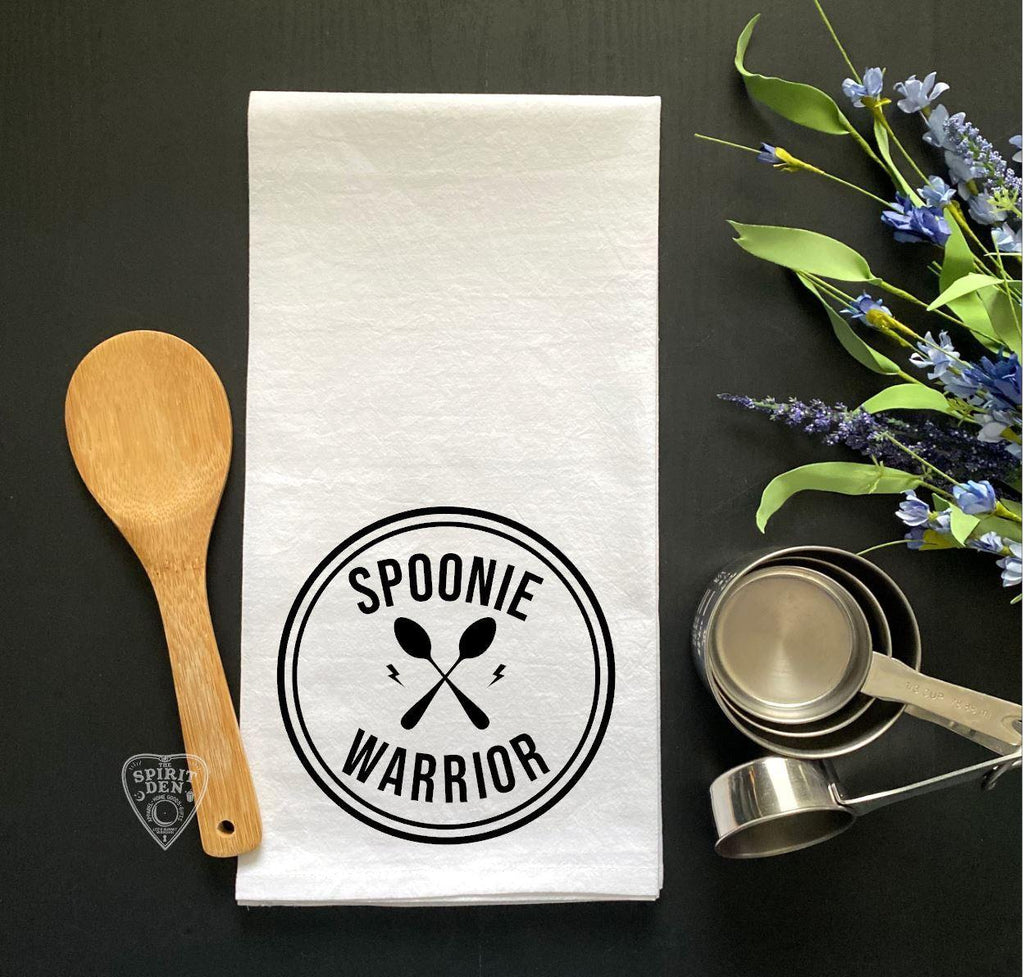 Spoonie Warrior Flour Sack Towel - The Spirit Den