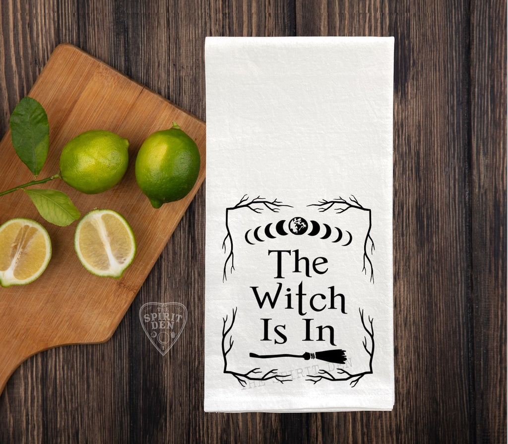 The Witch Is In Flour Sack Towel