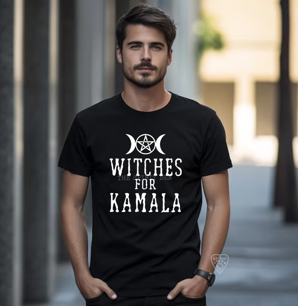 Witches For Kamala Pentacle T- Shirt