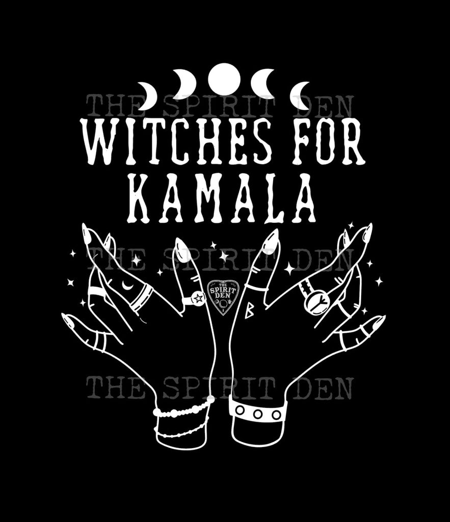 Witches For Kamala T-Shirt Extended Sizes