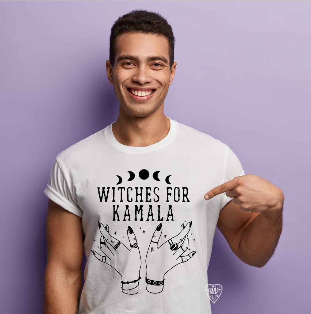 Witches For Kamala White T-Shirt