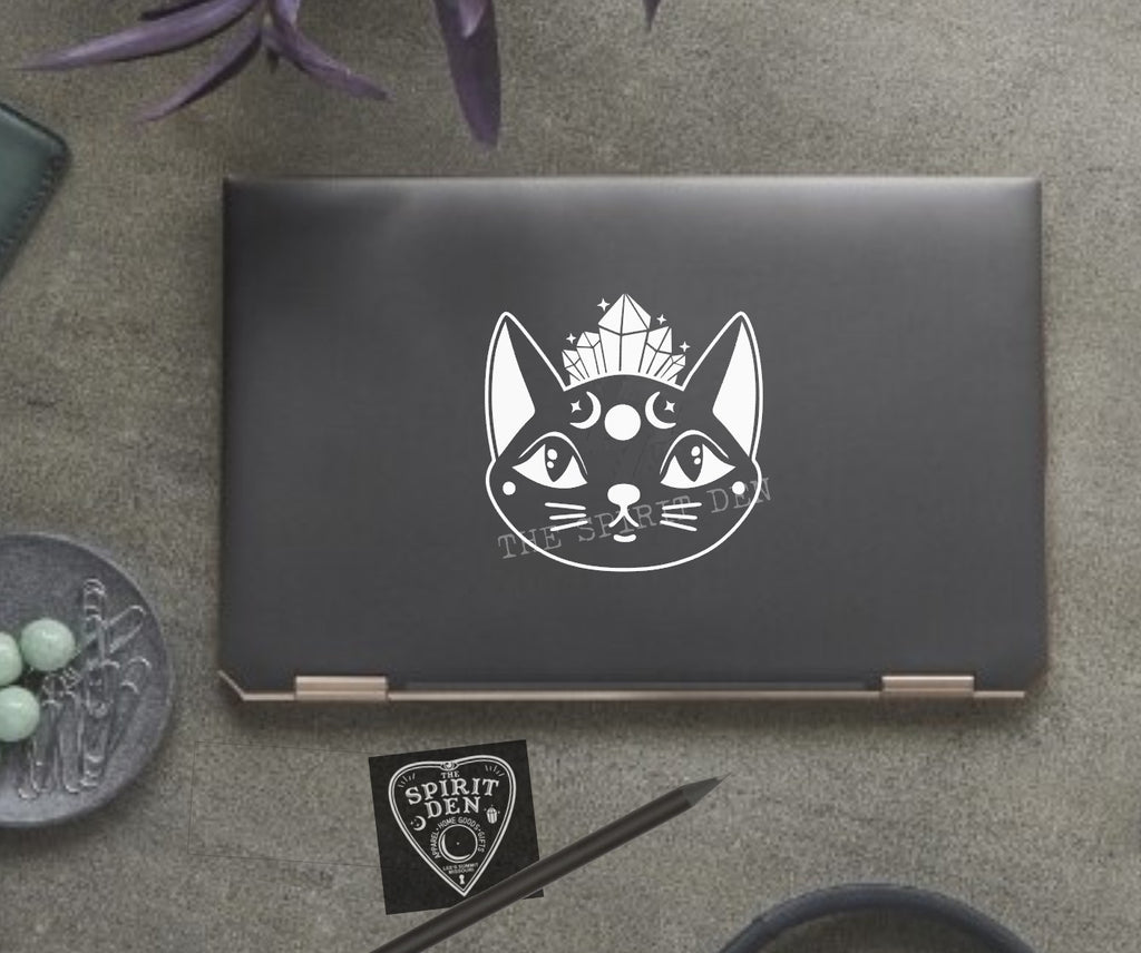 Crystal Crown Kitty Decal