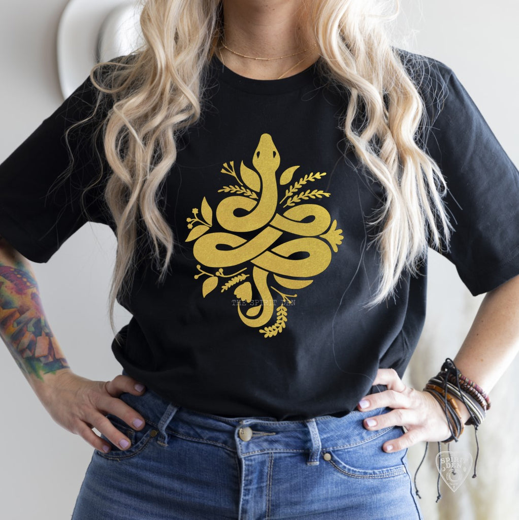 Floral Serpent T-Shirt