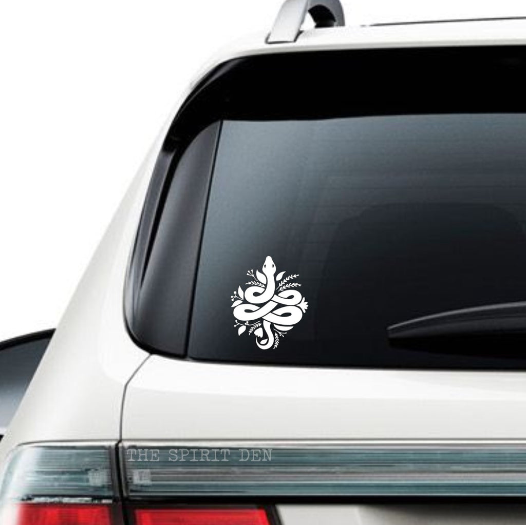 Floral Serpent Decal