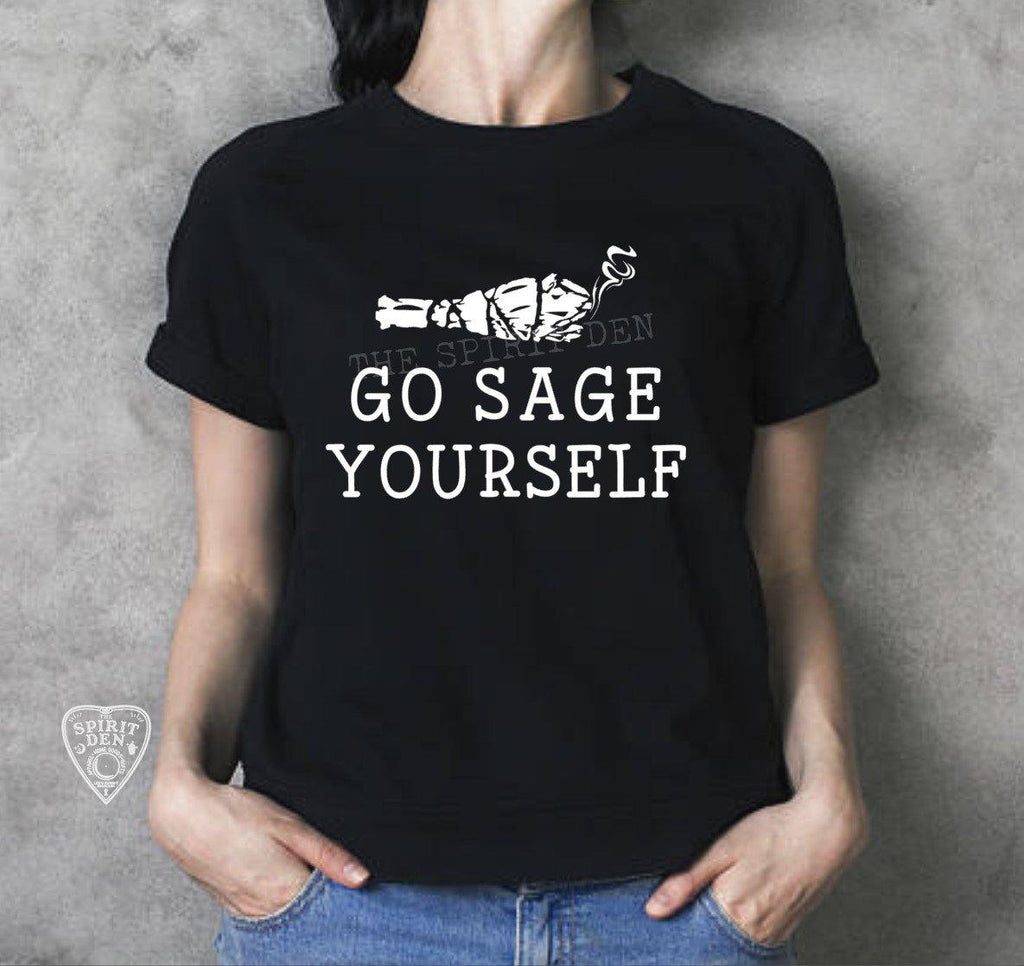 Go Sage Yourself Sage Bundle T-Shirt - The Spirit Den