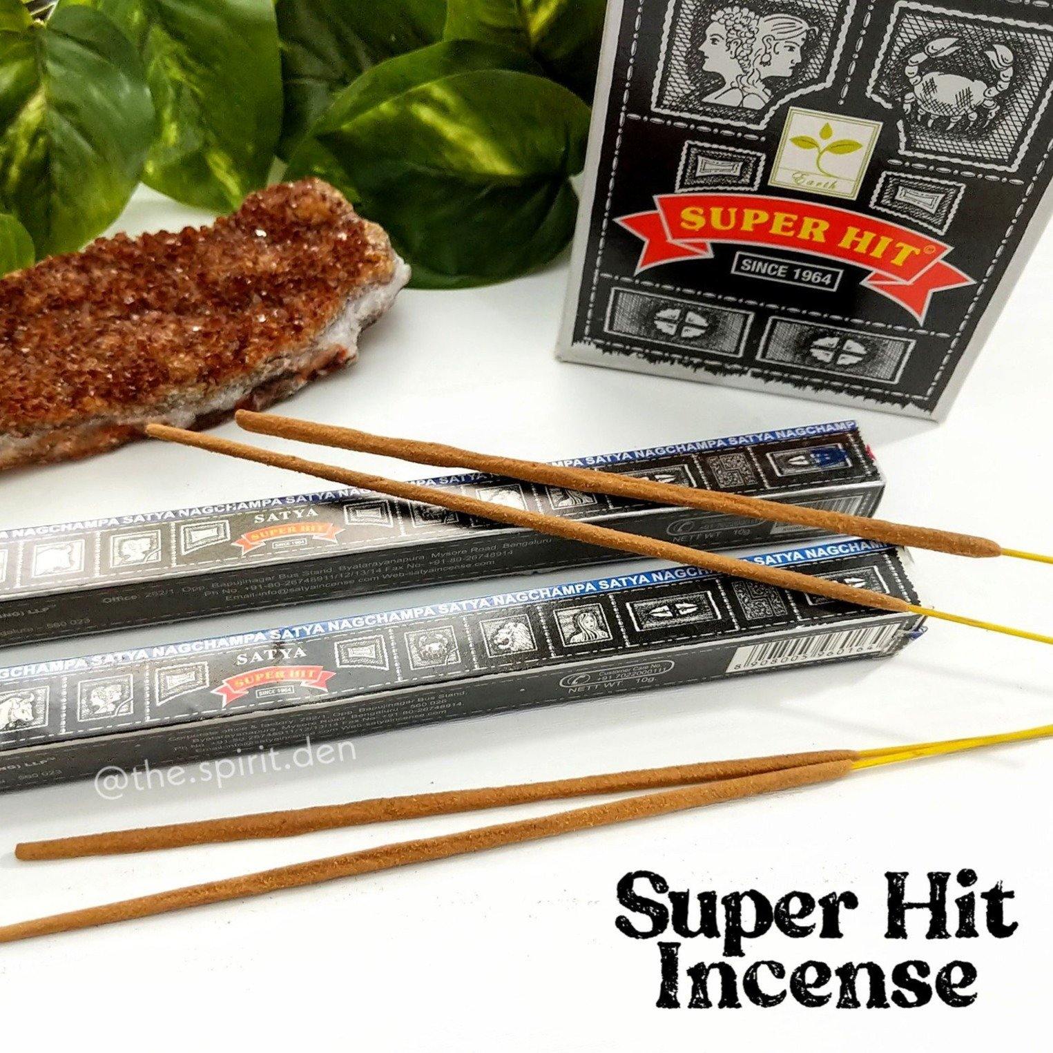 Satya SUPER HIT Incense Sticks | TWO 10g Boxes