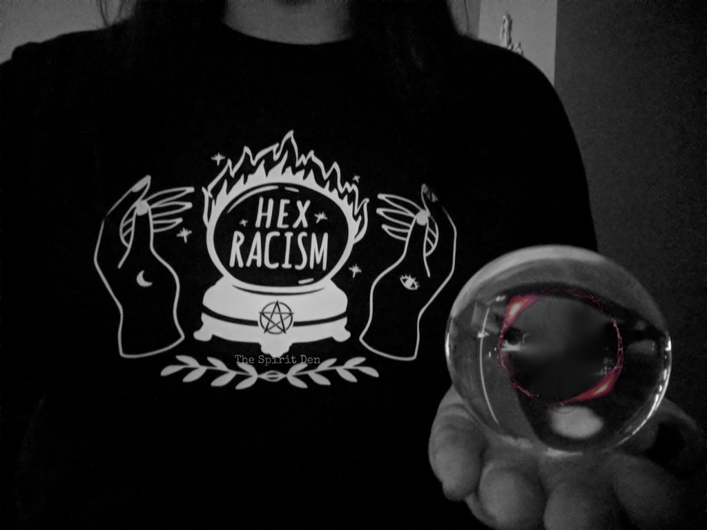 Hex Racism (Feminine Style Hands Design) Shirt - The Spirit Den