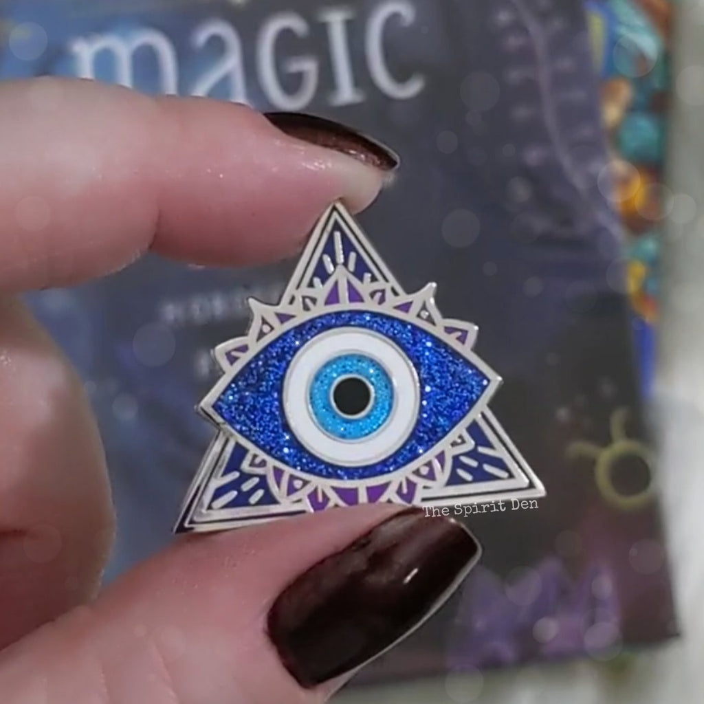 Evil Eye Enamel Pin