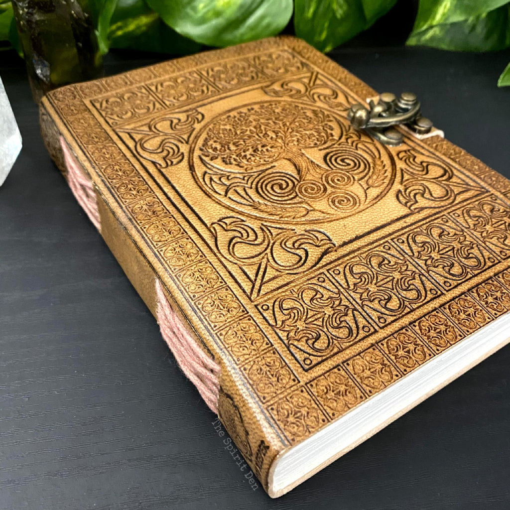 Tree of Life Leather Journal - The Spirit Den
