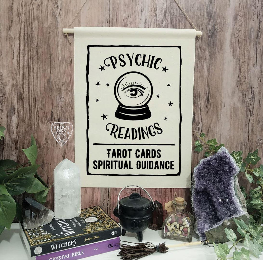 Psychic Readings Crystal Ball Tarot Cards Spiritual Guidance - The Spirit Den