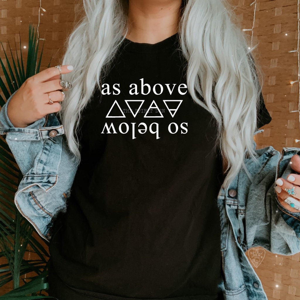 As Above So Below Four Elements T-Shirt