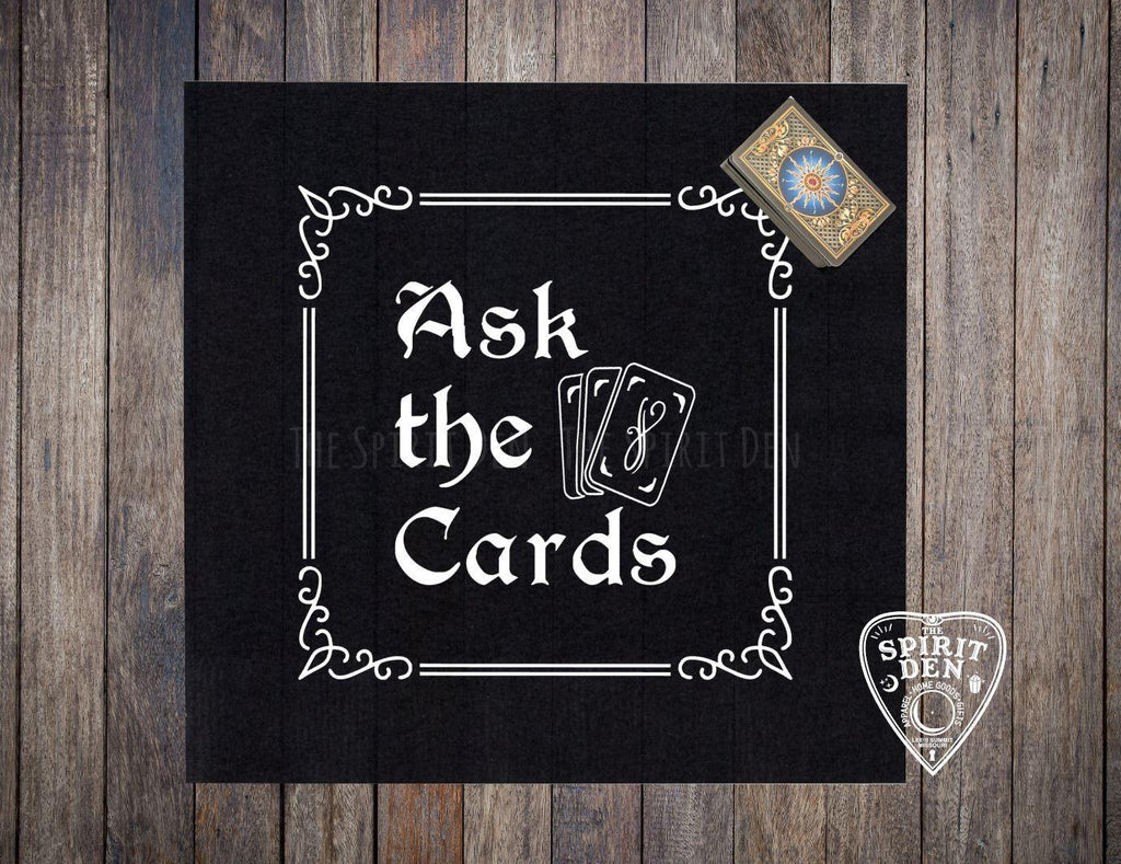 Ask The Cards Altar | Tarot Cloth - The Spirit Den