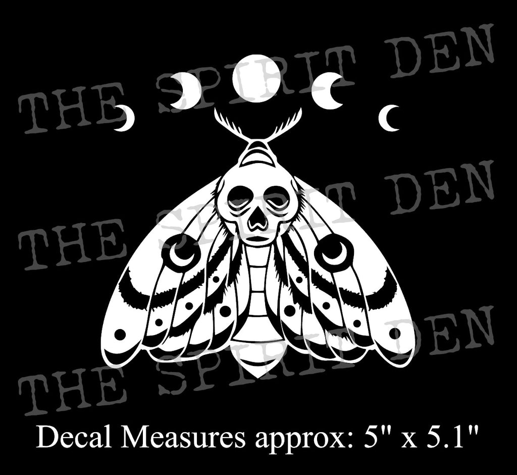 Luna Death Moth Decal