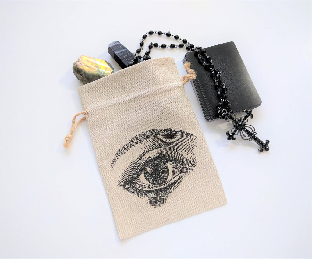 Eye Design Tarot Deck Bag 