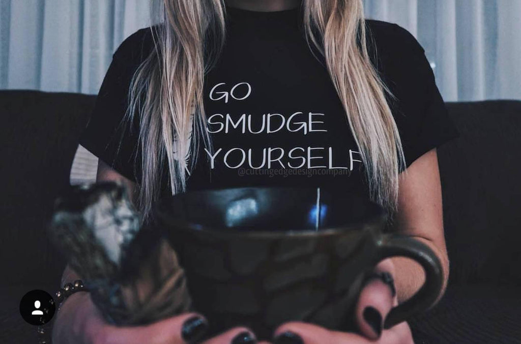 Go Smudge Yourself Feather T-Shirt 