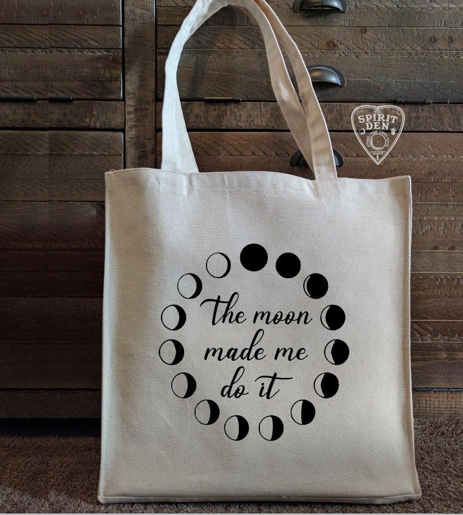 Art Supplies Make Me Happy Tote Bag by the moon and the maker