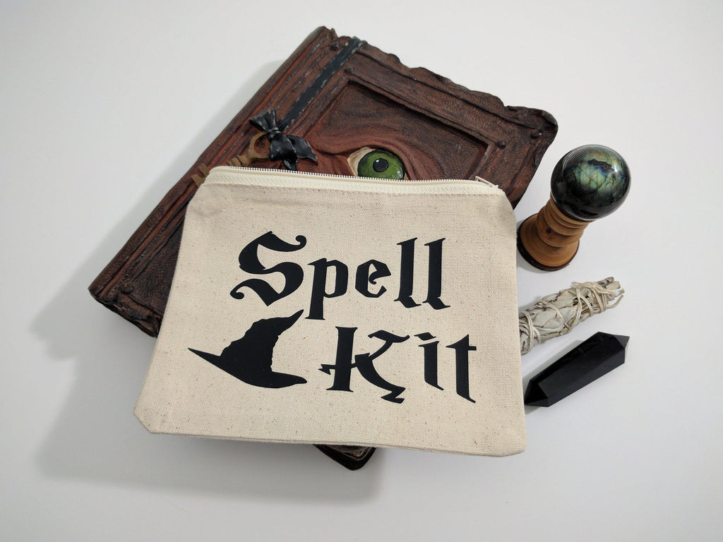 Spell Kit Canvas Zipper Bag 