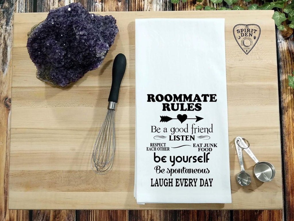 Roommate Rules Flour Sack Towel  