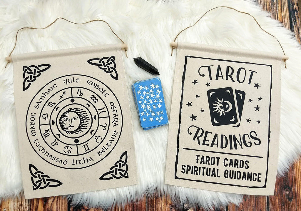 Tarot Readings Tarot Cards Spiritual Guidance Canvas Wall Banner 