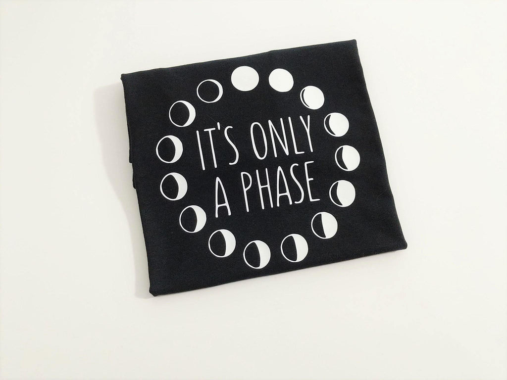 It's Only A Phase Moon Phases T-Shirt - The Spirit Den