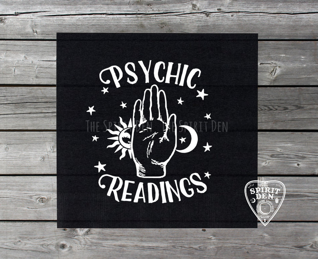 Psychic Readings Hand Altar Cloth 
