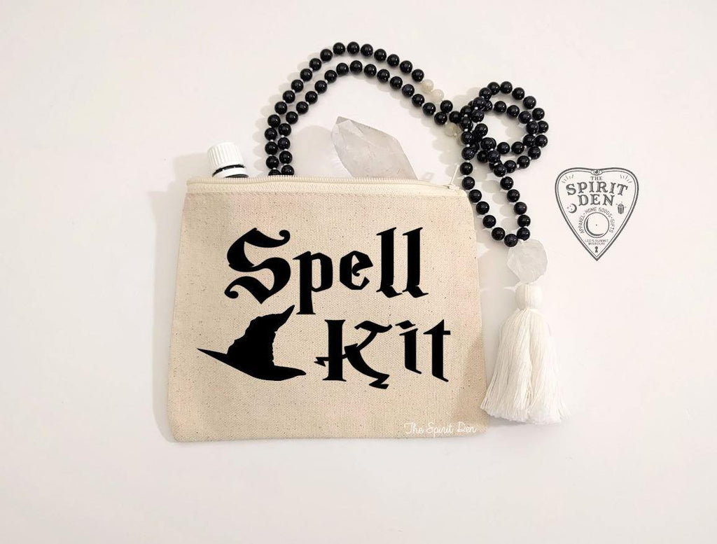 Spell Kit Canvas Zipper Bag 