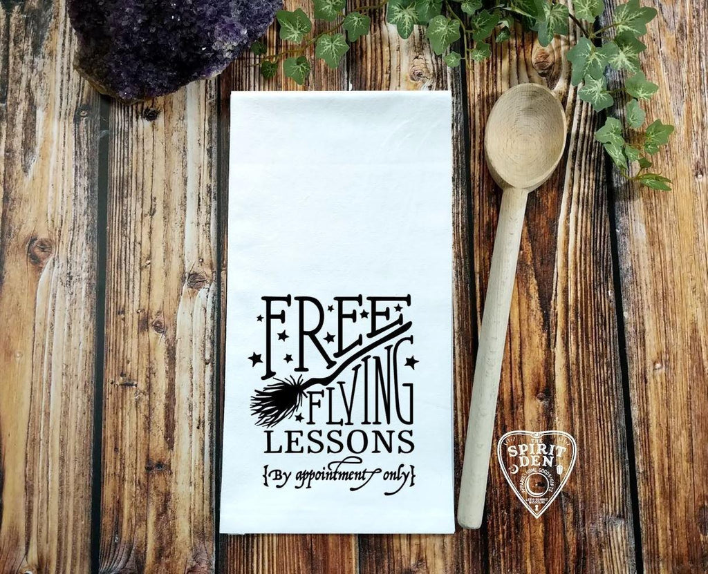 Free Flying Lessons Flour Sack Towel 