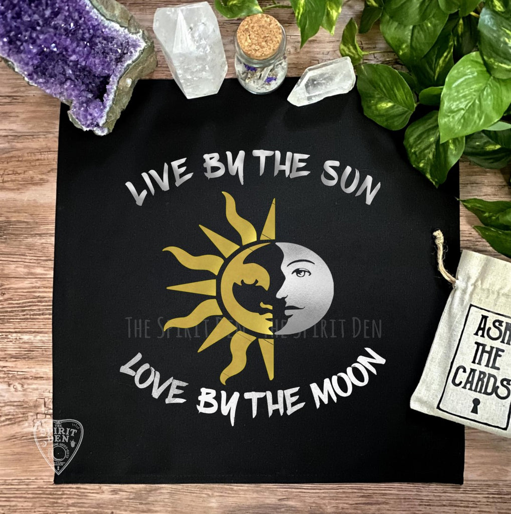 Live By The Sun Love By The Moon Altar Cloth