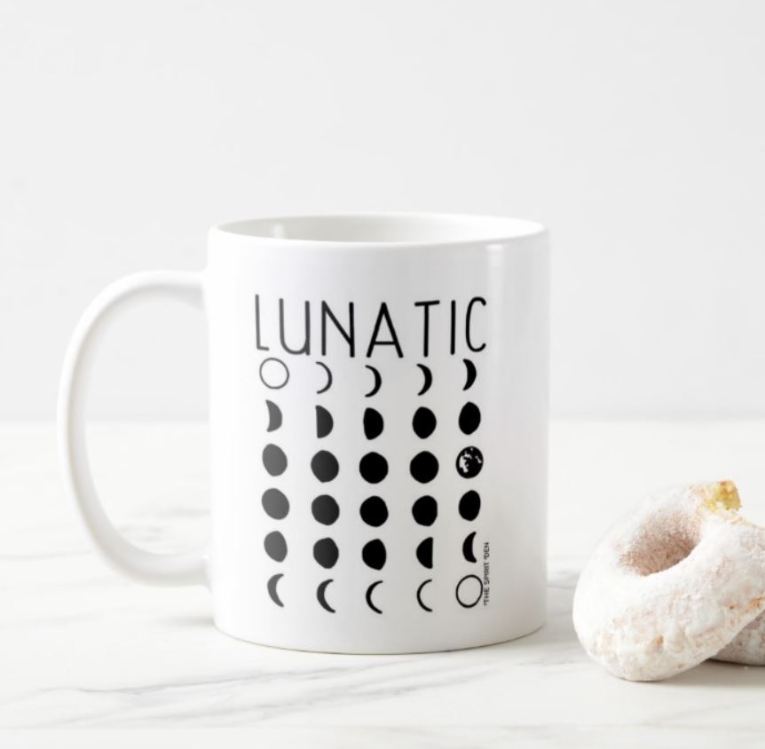 Lunatic Moon Phases Mug
