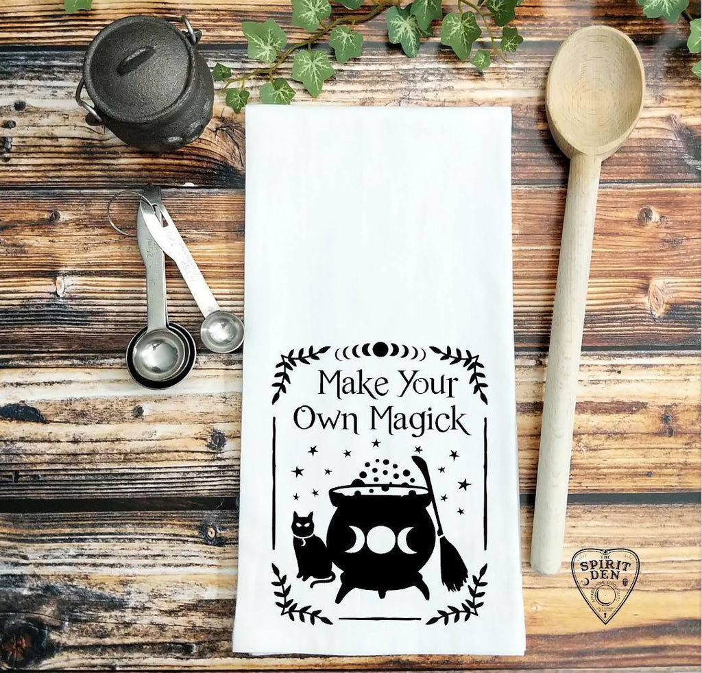 Make Your Own Magick Flour Sack Towel - The Spirit Den