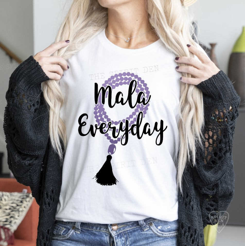Mala Everyday White Unisex T-shirt