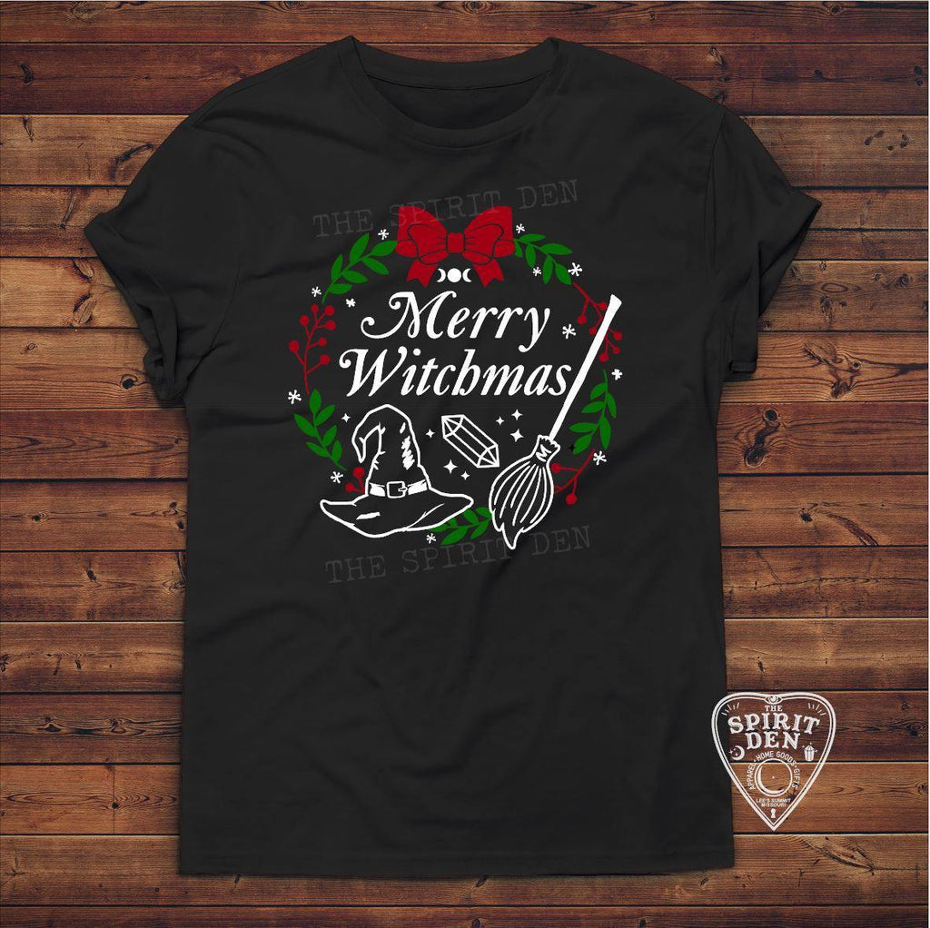 Merry Witchmas Shirt Extended Sizes - The Spirit Den