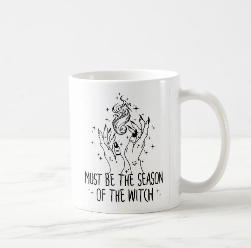 Must Be The Season Of The Witch White Mug